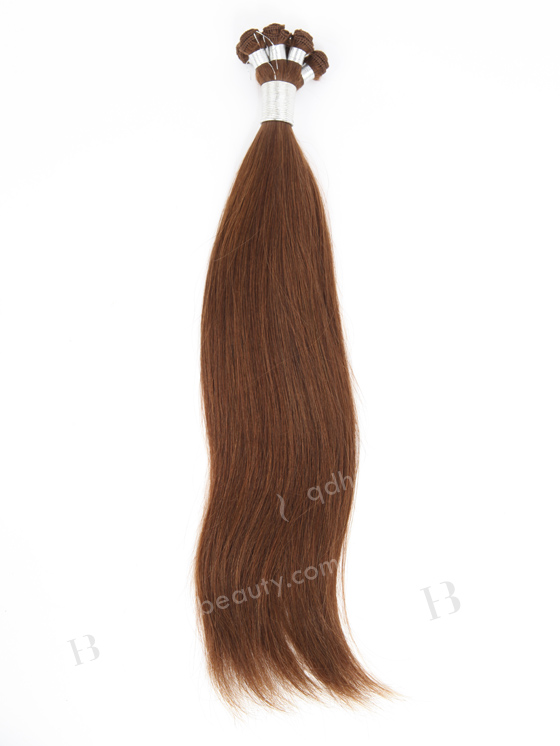 In Stock Brazilian Virgin Hair 18" Silky Straight 30# Color Hand-tied Weft SHW-030